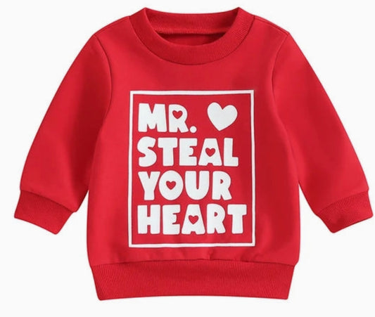 Mr. Steal Your Heart Crewneck