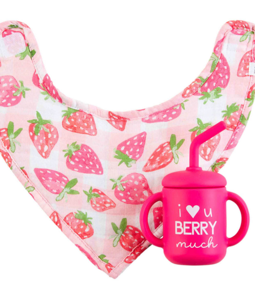 I love you Berry much silicone cup