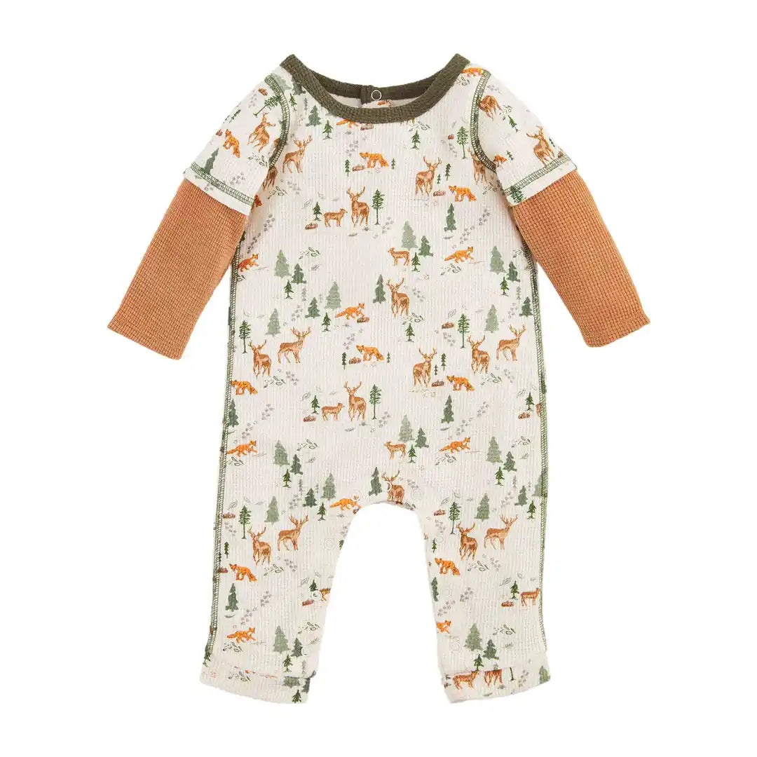 Deer Print Waffle 1pc