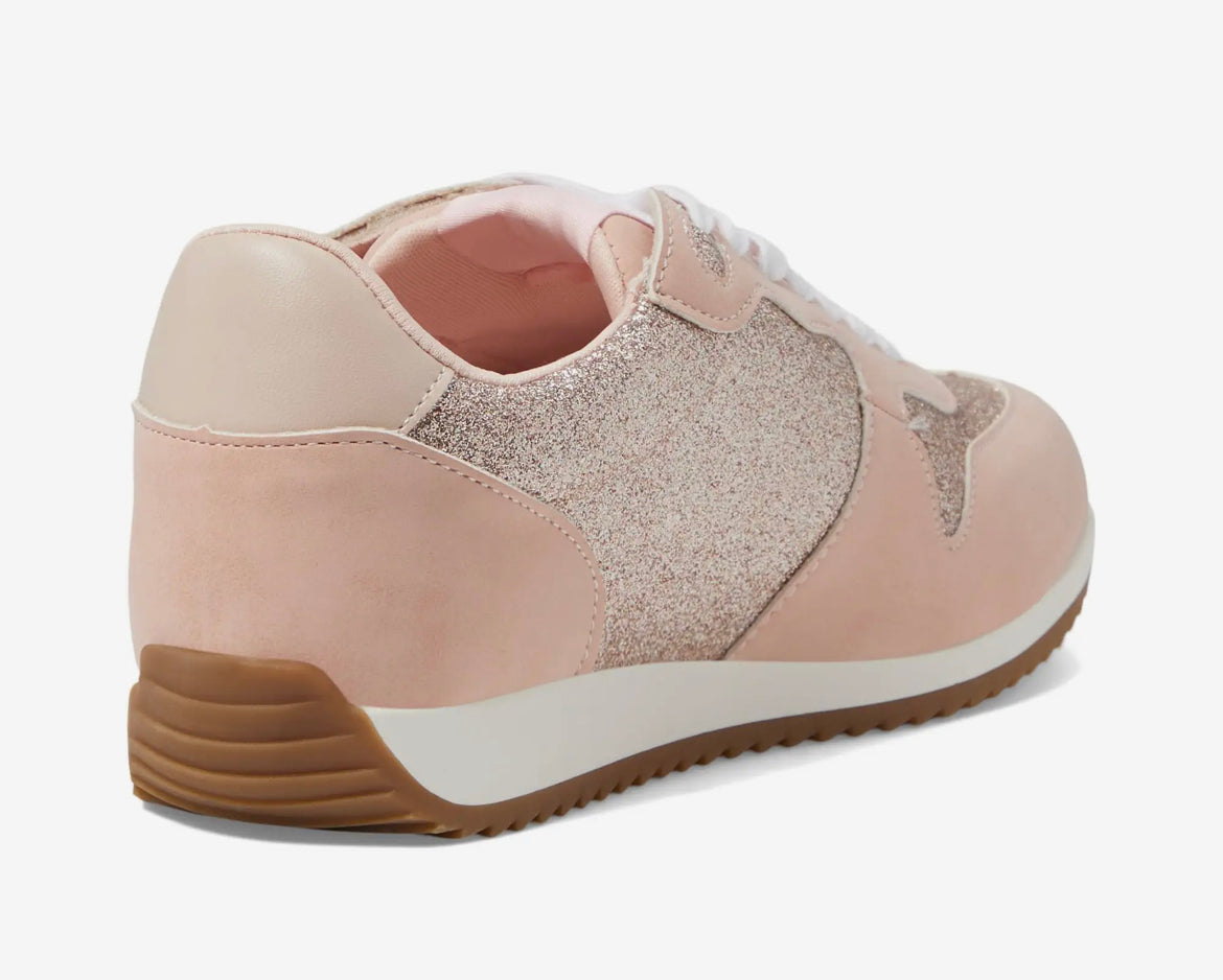 Rose Pink Sparkle Sneakers