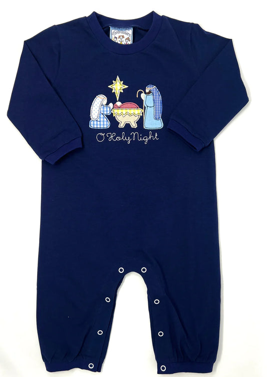 O' Holy Night Boys Romper