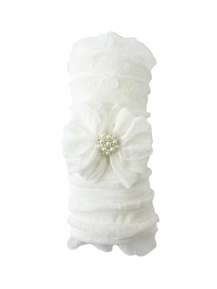 Ruffle Swaddle with Headband