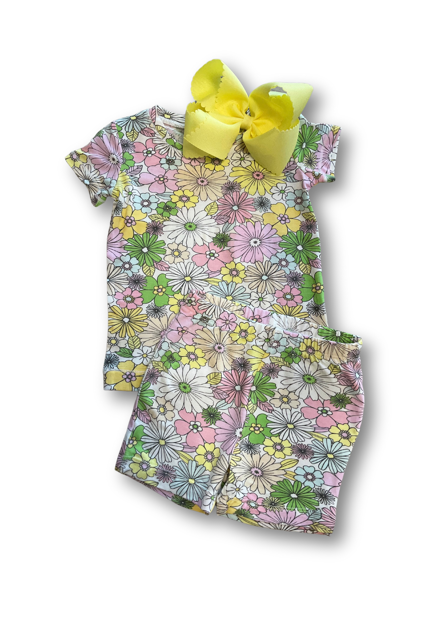 Mixed Retro Floral Loungewear
