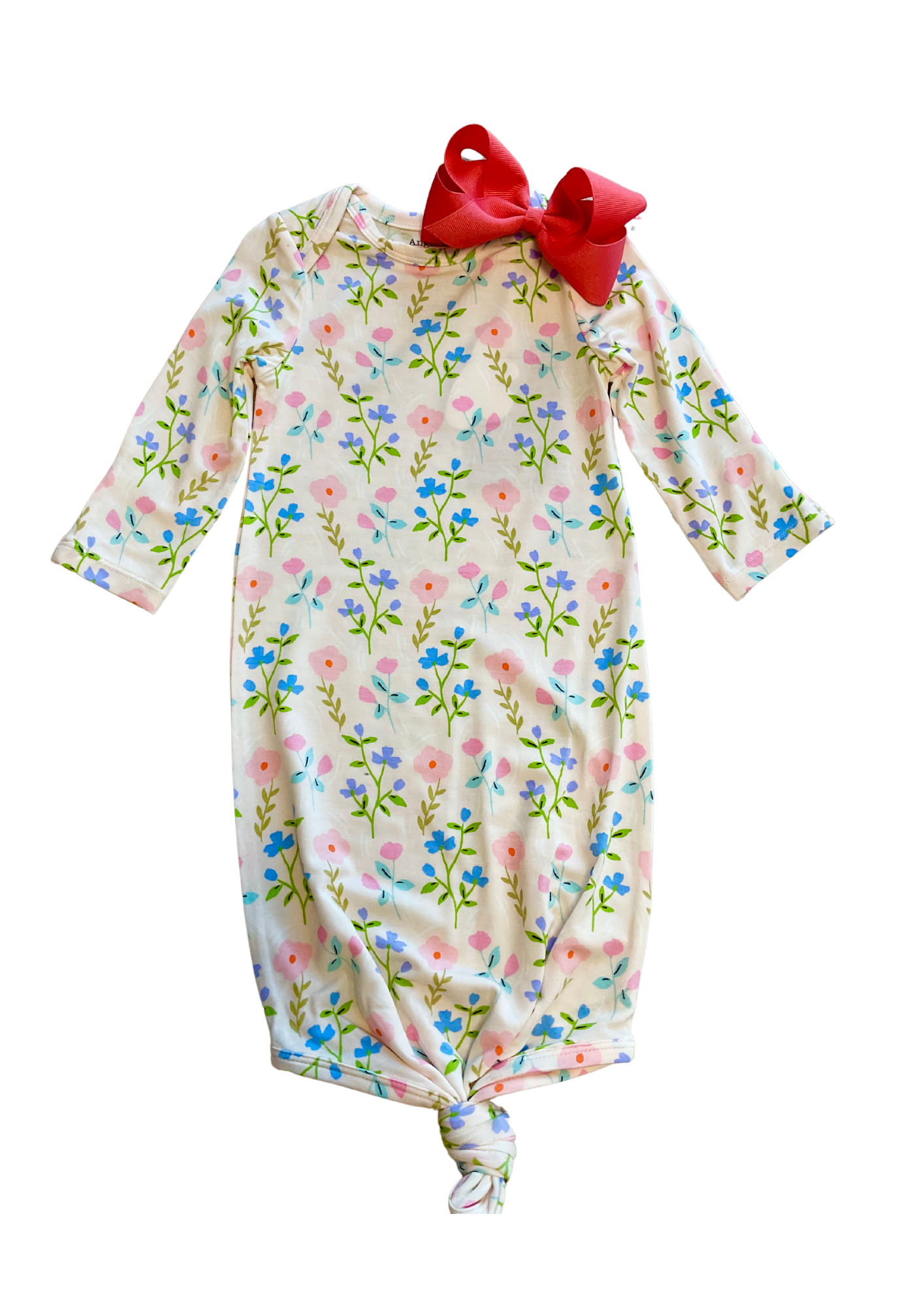Pretty Floral Knot Gown